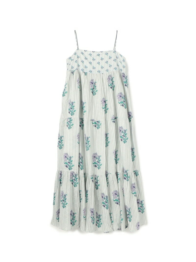 ne Quittez pas PRINT CAMI ドレス TOMORROWLAND BUYING WEAR トゥモローランド ワンピース・ドレス ワンピース グレー【送料無料】[Rakuten Fashion]のサムネイル