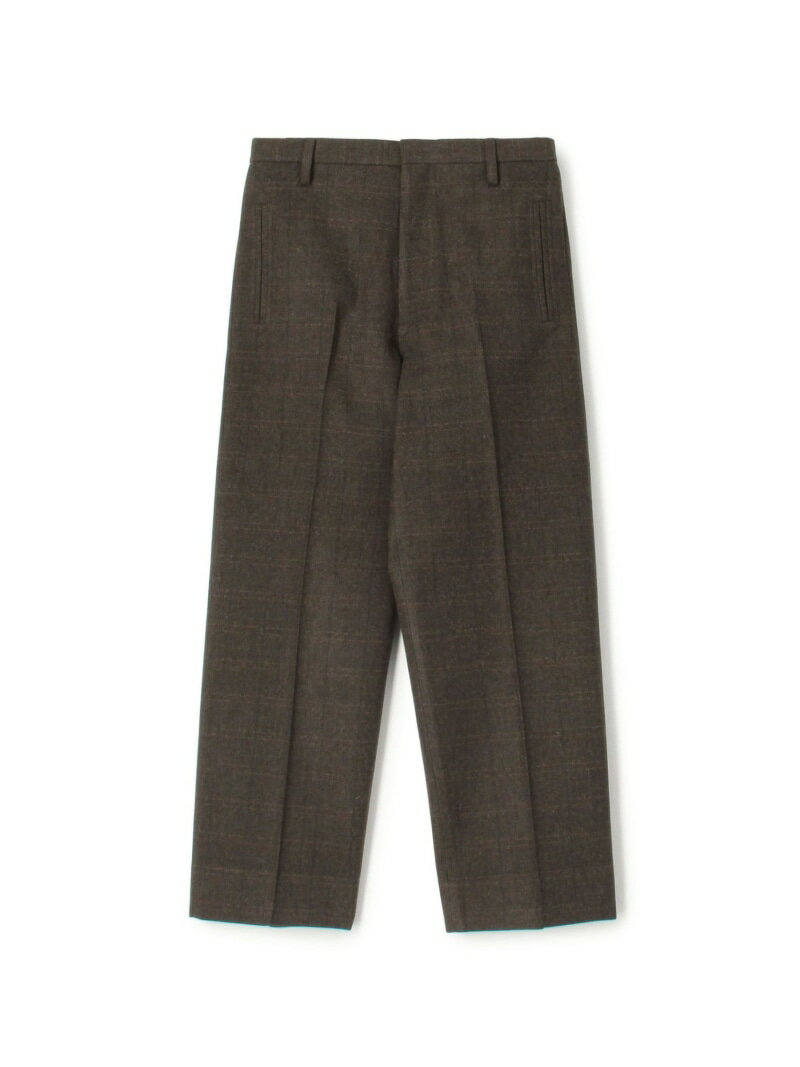 ウールメルトンストライプ ワイドパンツ TOMORROWLAND MEN トゥモローランド パンツ その他のパンツ【送料無料】[Rakuten Fashion]