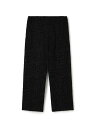 【SALE/30%OFF】オイスターエンブロイダリー イージーストレートパンツ GALERIE VIE トゥモローランド パンツ その他のパンツ ブラック【RB...