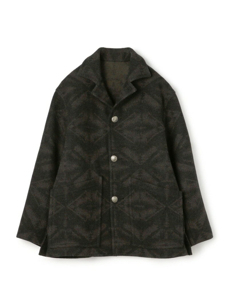 【別注】PENDLETON ウールブランケット ジャケット TOMORROWLAND MEN トゥモローランド ジャケット・アウター ブルゾン・ジャンパー ブルー【送料無料】[Rakuten Fashion]のサムネイル