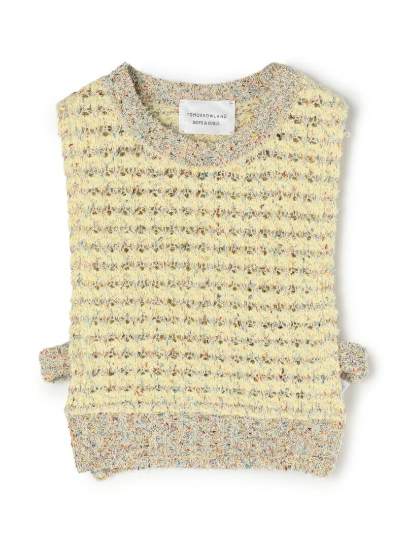 【SALE／30%OFF】SUSTAINABLE KNIT VEST BOYS & GIRLS トゥモローランド トップス ニット【RBA_E】【送料無料】[Rakuten Fashion]