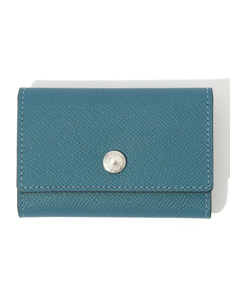 【別注】BROOKLYN MUSEUM シュリンクレザー キーケース TOMORROWLAND GOODS トゥモローランド 財布・ポーチ・ケース その他の財布・ポーチ・ケース ベージュ ブラック【送料無料】[Rakuten Fashion]