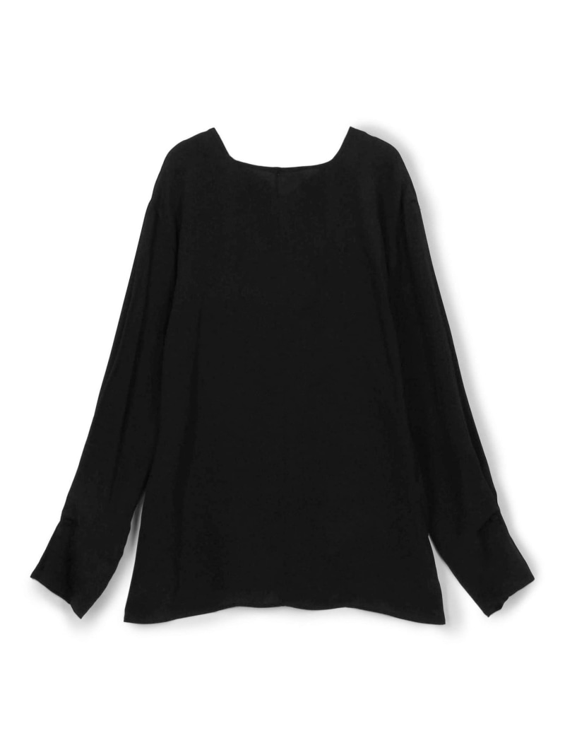 Cherie スクエア&Vネックフロンタブルブラウス Ballsey トゥモローランド トップス シャツ・ブラウス ブラック レッド ホワイト【送料無料】[Rakuten Fashion]