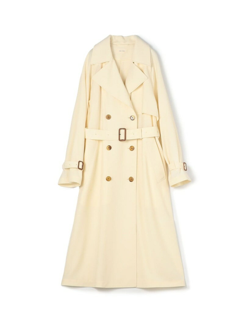 ハイツイストギャバジン トレンチコート DES PRES トゥモローランド ジャケット・アウター トレンチコート ベージュ ホワイト【送料無料】[Rakuten Fashion]