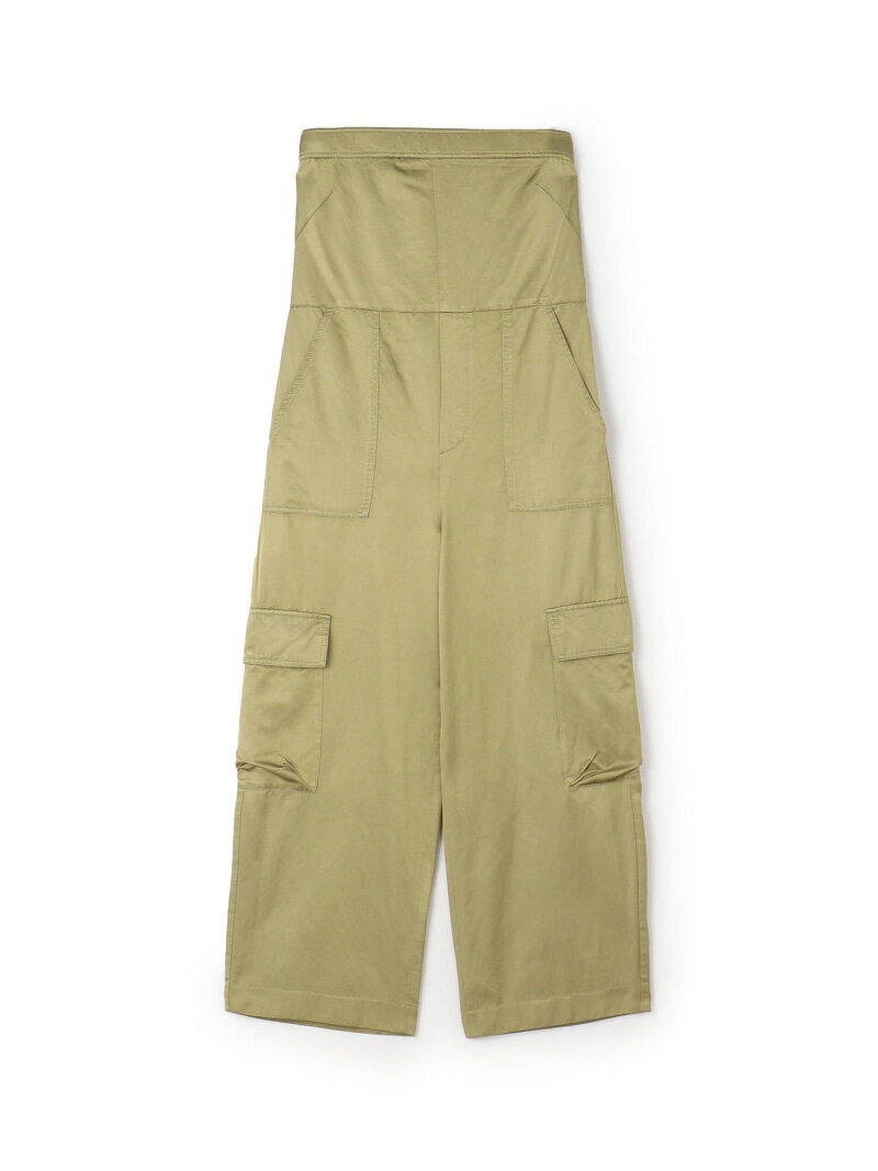 【SALE／40%OFF】コットンレーヨンモールスキン ジャンプスーツ MACPHEE トゥモローランド オールインワン・オーバーオール オールインワン・つなぎ カーキグリーン ブラック【RBA_E】【送料無料】[Rakuten Fashion]