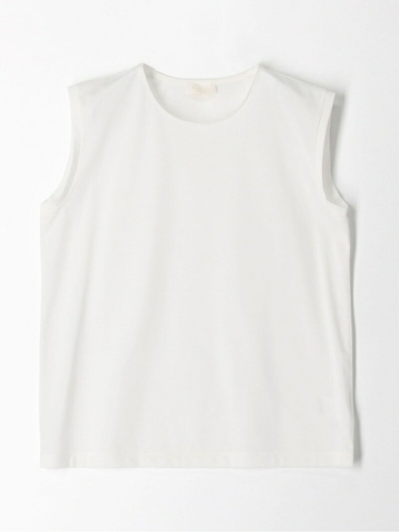 コットンポリエステルプレーティング ノースリーブプルオーバー Ballsey トゥモローランド カットソー ノースリーブカットソー【送料無料】[Rakuten Fashion]