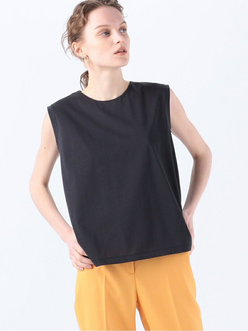 コットンポリエステルプレーティング ノースリーブプルオーバー Ballsey トゥモローランド カットソー ノースリーブカットソー【送料無料】[Rakuten Fashion]