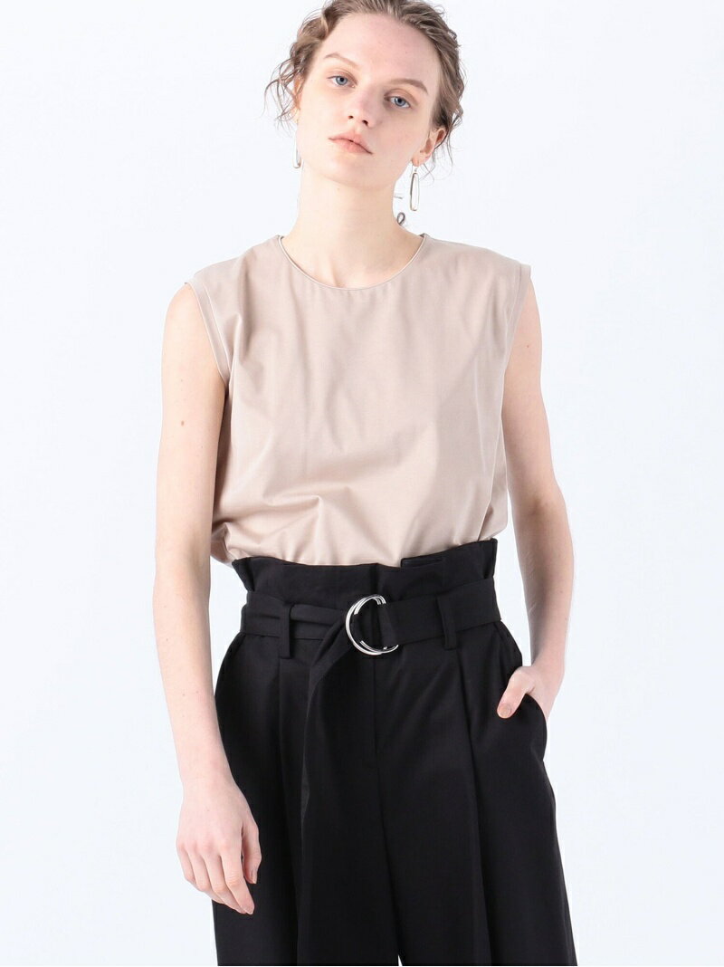 コットンポリエステルプレーティング ノースリーブプルオーバー Ballsey トゥモローランド カットソー ノースリーブカットソー【送料無料】[Rakuten Fashion]