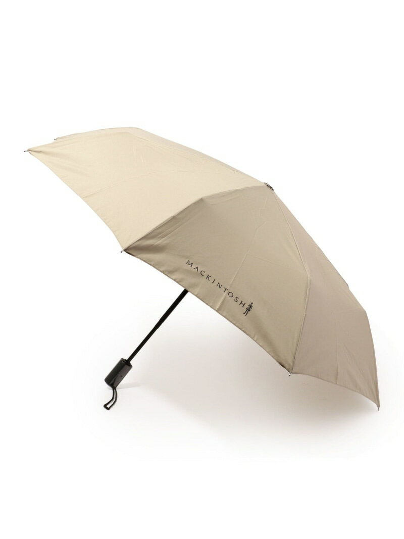 TOMORROWLAND（トゥモローランド）MACKINTOSH AYR 折り畳み傘洗練されたデザインの晴雨兼用折りたたみ傘。ベーシックなカラーでオンオフを問わずにスタイルにマッチします。大きめにレイアウトしたロゴがワンポイントとして効いて...