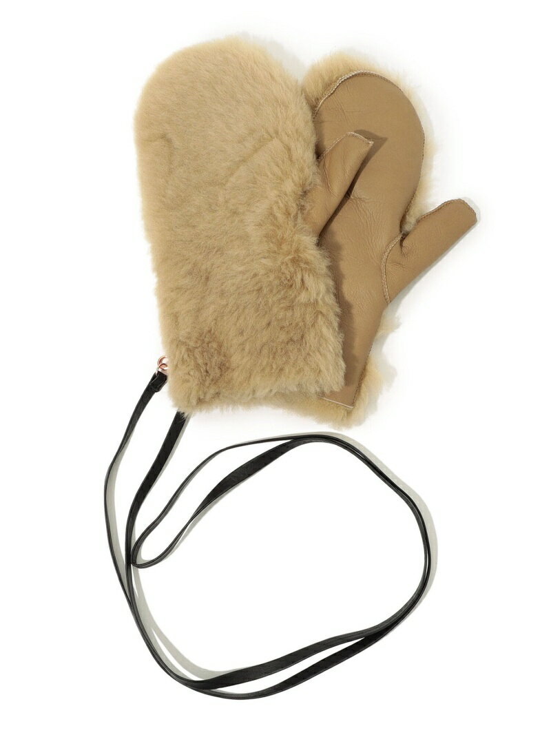 【SALE／40%OFF】KARL DONOGHUE ムートンミトン TOMORROWLAND GOODS トゥモローランド ファッション雑貨 手袋【RBA_E】【送料無料】[Rakuten Fashion]のサムネイル