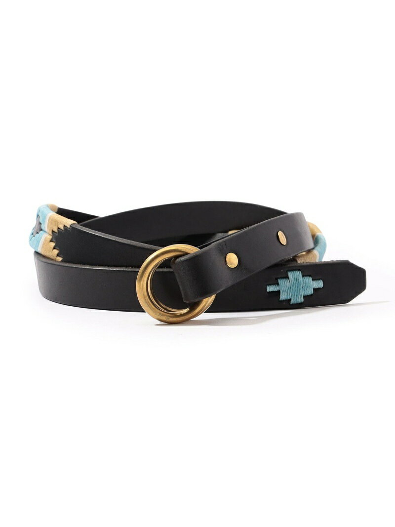 Ｄ＆Ｇ ベルト（メンズ） MAISON GAUCHOS RING BELT リングベルト TOMORROWLAND GOODS トゥモローランド ファッション雑貨 ベルト【送料無料】[Rakuten Fashion]