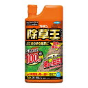 フマキラー 除草剤 カダン 除草王 ザッソージエース 1L 速効 そのまま使える 最大100平米 根まで枯らす