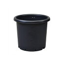 アップルウェアー 菊鉢 5号 ブラック 直径約16cm 容量約1.3L 日本製 菊 鉢 寸胴 プランター 植木鉢 プラスチック