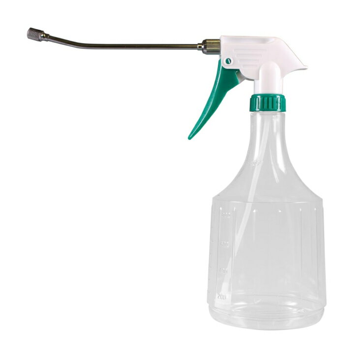 マルハチ産業 ザ・スプレー ロングノズル #1057 1000ml グリーン 真鍮ノズル 約18cm スプレーボトル スプレー 容器 霧吹き 噴霧 ハンドスプレー
