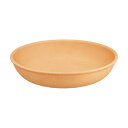 正和 NH home プレート ラウンド M ナチュラル 直径約18cm 日本製 木目 プラスチック製 レンジ対応 食洗機対応 軽量 食器 クリーンコート