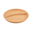 正和 NH home ワンプレート ナチュラル 直径約24cm 日本製 木目 プラスチック製 レンジ対応 食洗機対応 軽量 食器 クリーンコート プレート