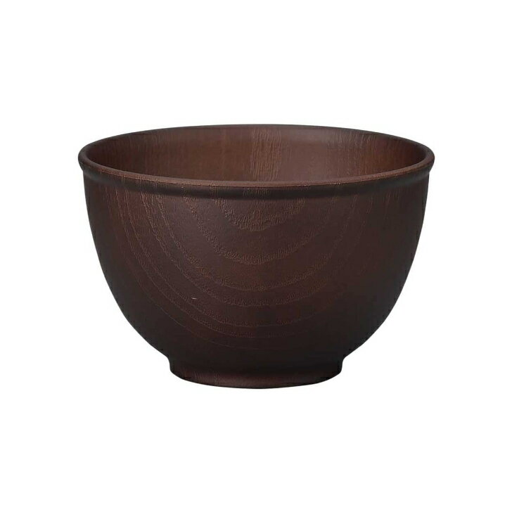正和 NH home ボウル S ダークブラウン 日本製 木目 プラスチック製 レンジ対応 食洗機対応 軽量 食器 ..