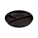 正和 NH home ワンプレート BIG ダークブラウン 日本製 木目 プラスチック製 直径約27cm レンジ対応 食洗機対応 軽量 食器 クリーンコート プ...