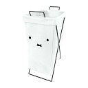オカトー ミッフィー 折り畳めるランドリーバスケット 顔だけミッフィー 縦型 容量約42L ホワイト かわいい おしゃれ バスケット 収納 整理 カゴ 洗濯物入れ ランドリー miffy