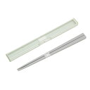 OSK Pale color 箸箱セット 箸 18cm グリーン 日本製 抗菌 食洗機対応 スリム コンパクト 男性 男子 女性 女子 ランチ箸 おしゃれ 箸箱...
