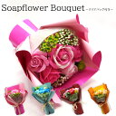 【月末限定 10%OFFクーポン】 父の日 ソープフラワー ブーケ 花束 入浴剤 ギフト バスフレグランス クリアバッグ お風呂 誕生日 記念日 お祝い 枯れな...