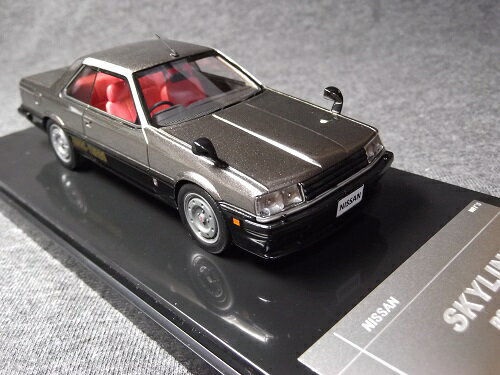 WIT'S W342 1/43 SKYLINE RS TURBO ガンメタ/ブラック