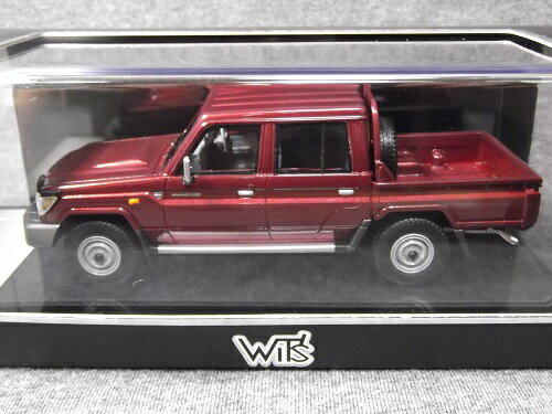 ミニカー WIT 039 S W451 1/43 LAND CRUISER 70 PICKUP 30th Anniversary ダークレッドマイカメタリック ランクル