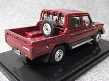 ミニカー　WIT'S W451 1/43 LAND CRUISER 70 PICKUP 30th Anniversary ダークレッドマイカメタリック　ランクル