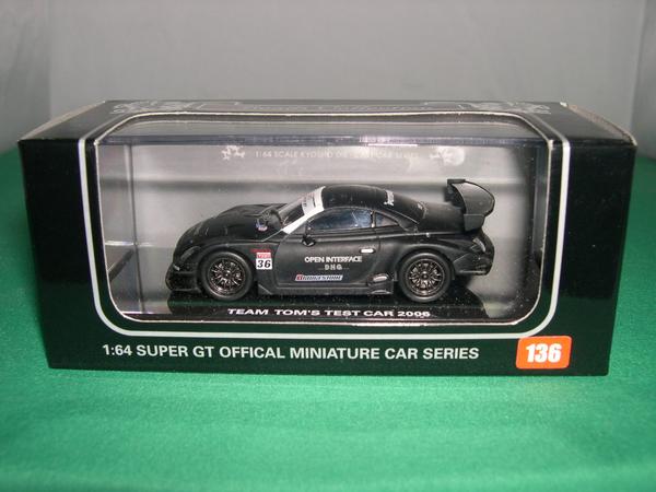 京商 1/64 06491G TEAM TOM'S TEST CAR 2006