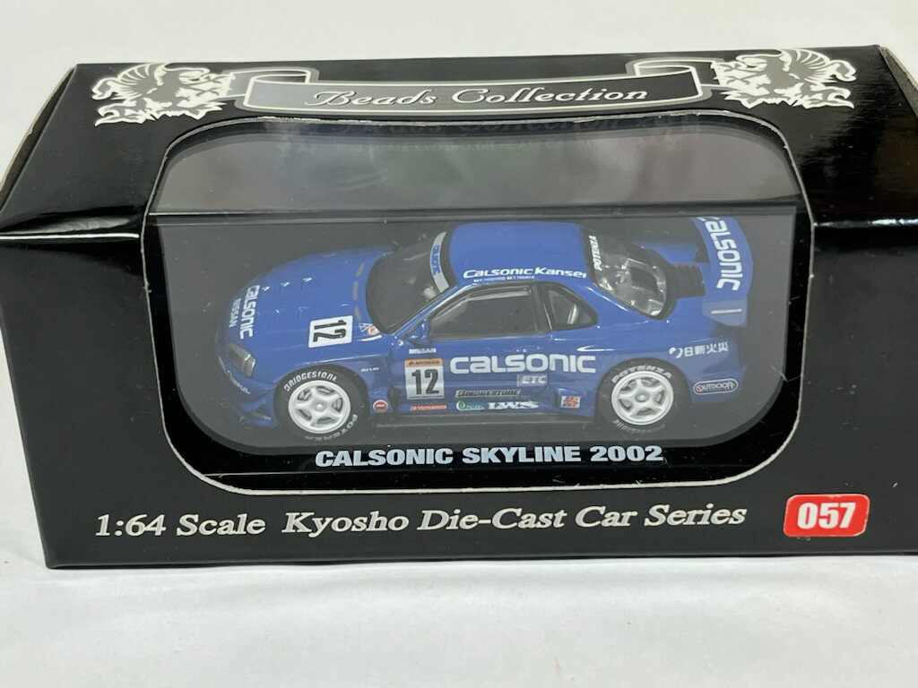 京商 1/64 06082A CALSONIC SKYLINE GT-R 2002