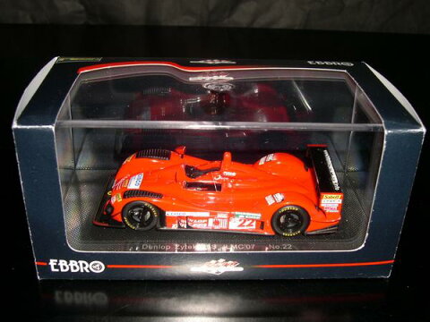 EBBRO 1/43 938 Dunlop Zytek 05S JLMC 07 #22