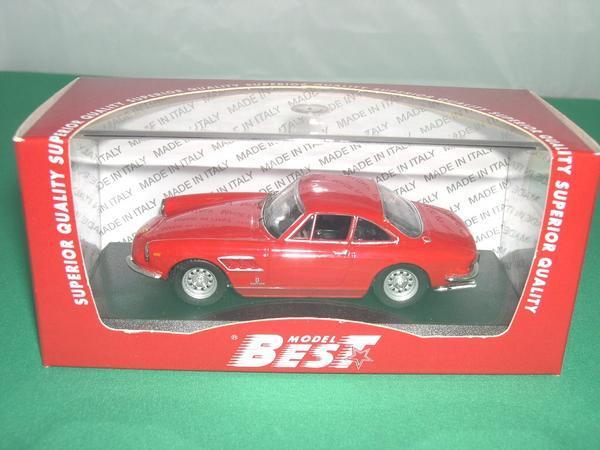 BEST Model 9098 Ferrari 330 GTC 1966　ROSSO/RED