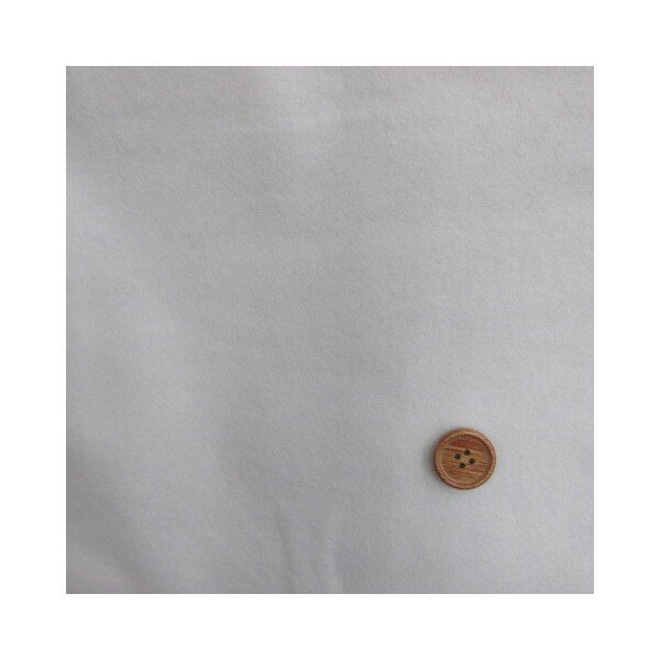 無地片面ネル生地　　（白）【§】　ドリップコーヒー