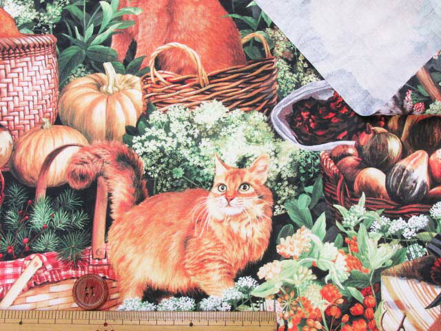 20％オフ!! さららシリーズ　猫といる暮らし・ネコ・ねこ柄　インクジェットプリン...