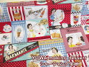 YUWA making dessert レトロ柄 シャーティング生地 (チュニック ロングワンピ カーディガン 入園入学 レッスンバッグ ポーチ スモッグ ワンピース スカート 洋服 インテリア カバーリング 衣装 手作り 手芸 ハンドメイド)