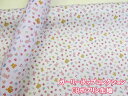 ガーリーポップコレクション うさぎ・くま・ケーキ・リボン柄 CBポプリン生地 (入園入学 可愛い 女の子 花 クマ ウサギ リボン キャンディー さくらんぼ レッスンバッグ 小物 バッグ ポーチ エプロン カバーリング 手芸 手作り ハンドメイド)