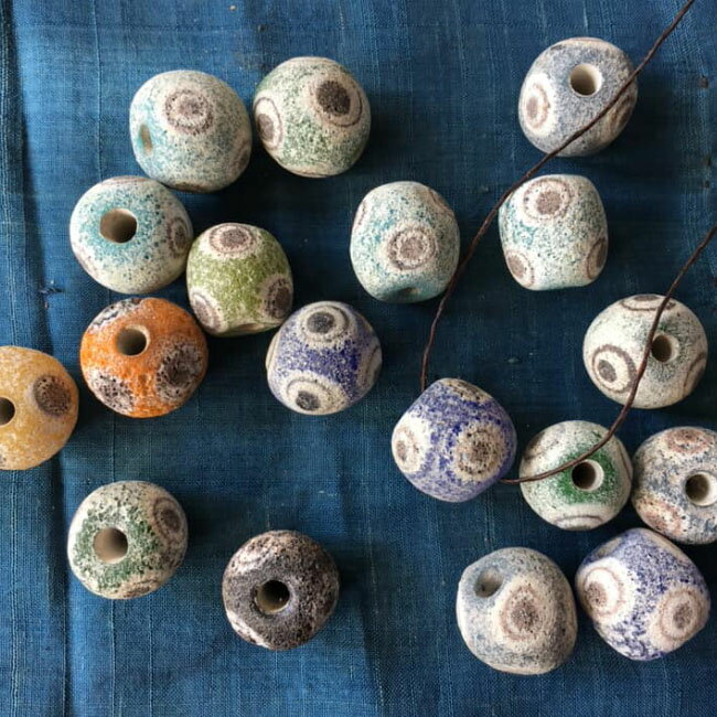 トンボ玉 （目玉）アクセサリー/パーツ/トンボ玉/ハンドメイド/手作り