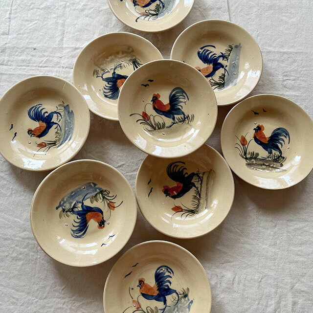 ベトナム ソンベ焼き ニワトリ中皿