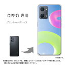 ゆうパケ送料無料 OPPO専用 Reno11A Reno7A ケースあんしんファミリースマホ ケース カバー PCケース おしゃれ 人気 カワイイアクセサリー スマホケース カバー ハード ポリカーボネートシンプル・夏・浮き輪(ブルー)/pc-new1493