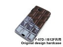 ゆうパケ送料無料【docomo F-07D用ケース】【ARROWS μ F-07Dケース】 ケース/カバー/CASE/ケ−ス アクセサリー/スマホケース/スマートフォン用カバー 板チョコ 板チョコ 銀紙付 Black チョコレート【f07d-602】