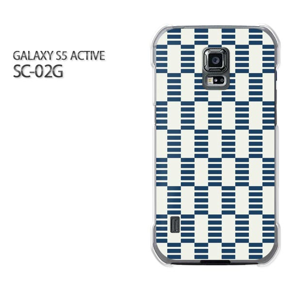 ゆうパケ送料無料【docomo GALAXY S5 ACTIVE SC-02Gケース】[sc02g ケース][ケース/カバー/CASE/ケ−ス][アクセサリー/スマホケース/スマートフォン用カバー][和柄(ブルー)/sc02g-pc-new1242]