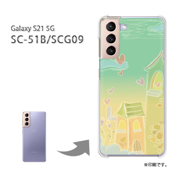 椦ѥ̵ SC-51B SCG09 Galaxy S21 5G 饯 PC  ͵ 磻꡼ ޥۥ С ϡ ݥꥫܥ͡ȡڥϡ287/sc51b-PM287