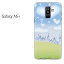 ゆうパケ送料無料 Galaxy A6 ケースギャラクシー a6 plus GALAXY A6PLUSクリア 透明 ハードケース ハードカバーアクセサリー スマホケース スマートフォン用カバー【ハート289/galaxya6plus-PM289】