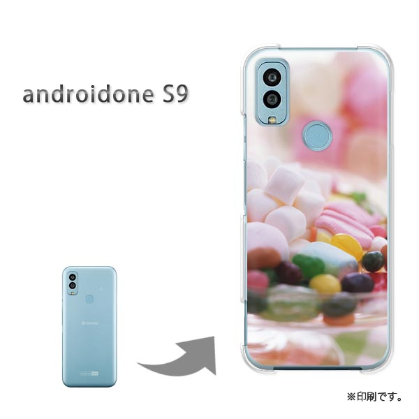 ゆうパケ送料無料 androidoneS9 ケースandroid One S9 アンドロイドワン ケース カバー PCケース おしゃれ 人気 カワイイアクセサリー スマホケース カバー ハード ポリカーボネート [スイーツ・マシュマロ(白)/androidones9-pc-ne044]