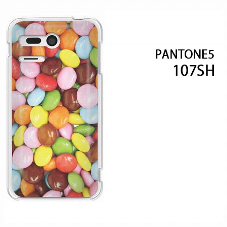 ゆうパケ送料無料【SoftBank PANTONE 5 107SH用ケース】【107shケース】 ケース/カバー/CASE/ケ−ス アクセサリー/スマホケース/スマートフォン用カバー 【マーブルチョコレート/107sh-615】