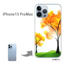 ゆうパケ送料無料 iPhone13proMax ケースi13promax アイフォン13プロマックス PCケース おしゃれ 人気 カワイイアクセサリー スマホケース カバー ハード ポリカーボネート[秋・シンプル・木(オレンジ)/i13promax-pc-new0527]