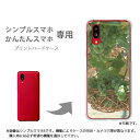 ゆうパケ送料無料 シンプルスマホ専用 かんたんスマホ専用 ケースあんしんファミリースマホ ケース カバー PCケース おしゃれ 人気 カワイイアクセサリー スマホケース カバー ハード ポリカーボネートスイーツ・ぶどう(グリーン)/pc-new0383