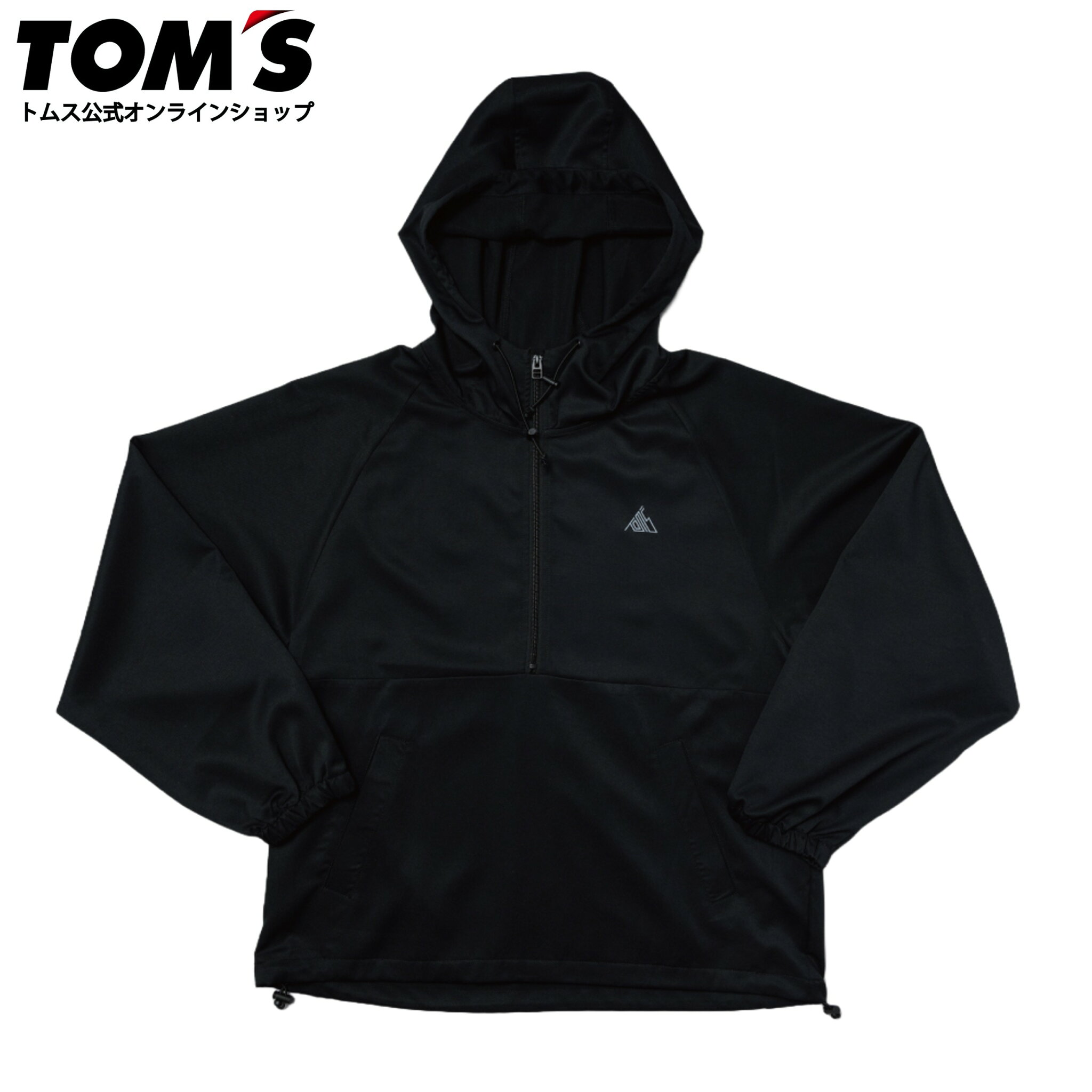 "TOM’S RACING" アノラックパーカー ブラック トムス公式【TOM'S】
