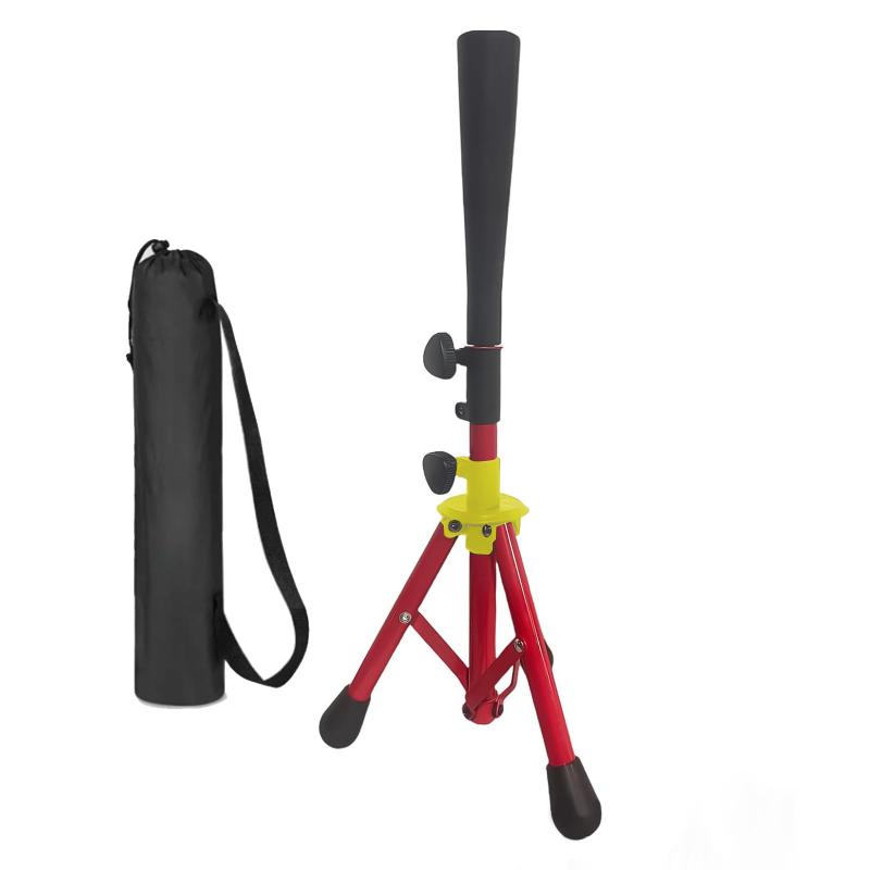 樂天商城 - バッティングティー スタンド 野球 練習スタンド 置きティー スタンド ティー バッティングトレーニング 高さ 調整 野球打撃練習 折り畳み 持ち運び便利 硬式 軟式球 ソフトボール 兼