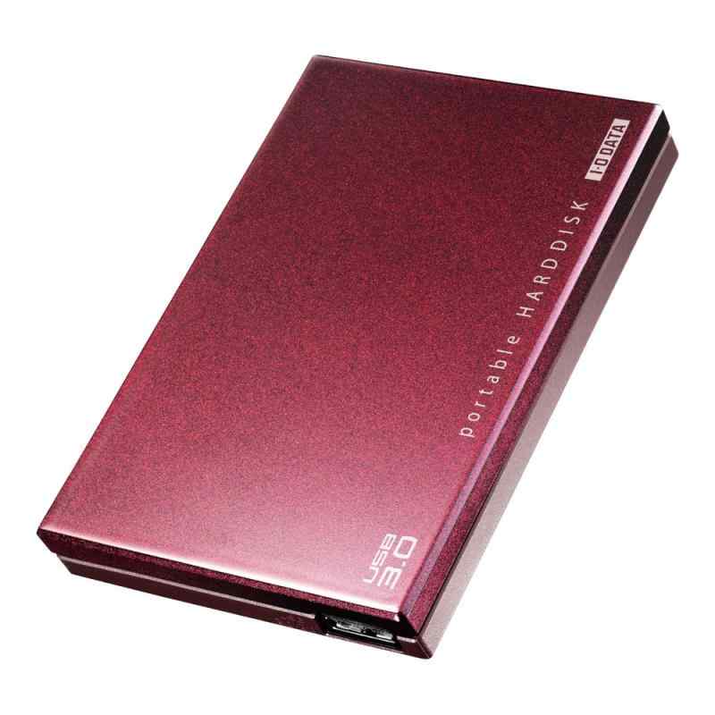 アイ・オー・データ機器 USB3.0/2.0ポータブルHDD超高速カクウスボルドー 500G HDPC-UT500BRE 【旧モデル】